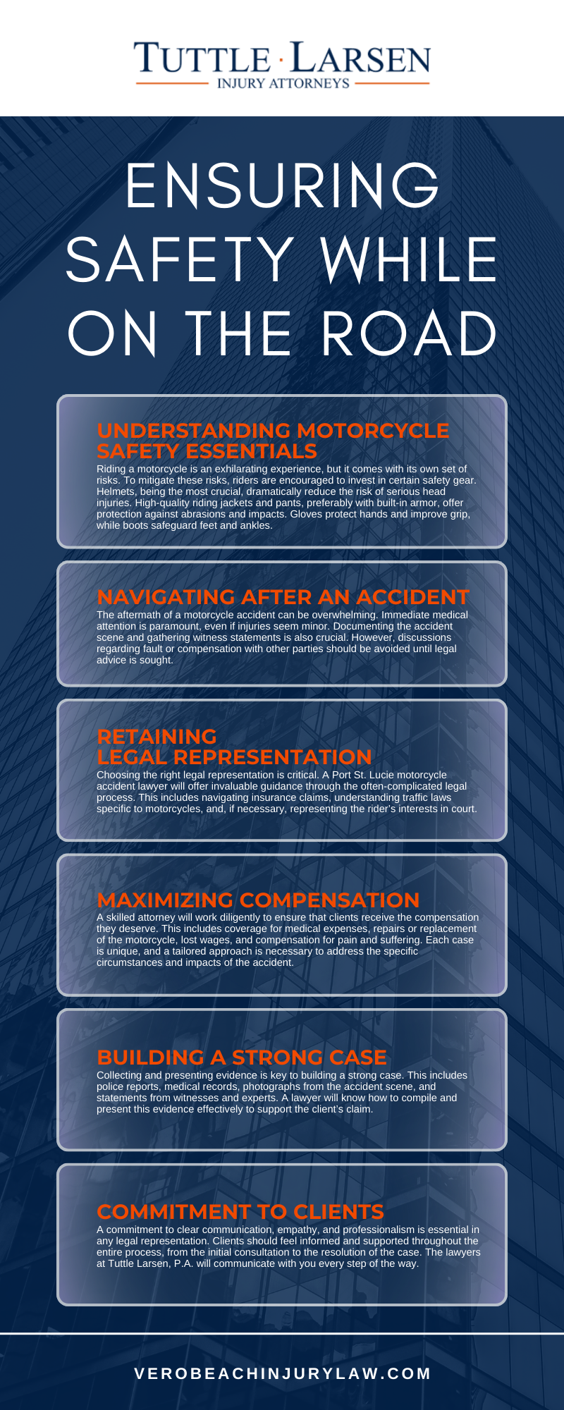 Ensuring Safety While On The Road Infographic